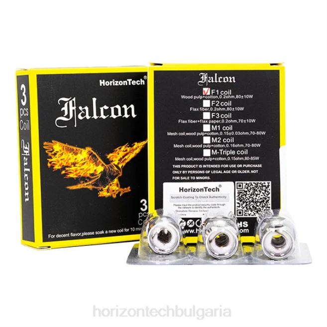 HorizonTech Falcon бобини (опаковка от 3 броя) f1 намотка 0.2ohm P4F87 Horizon Tech Vape
