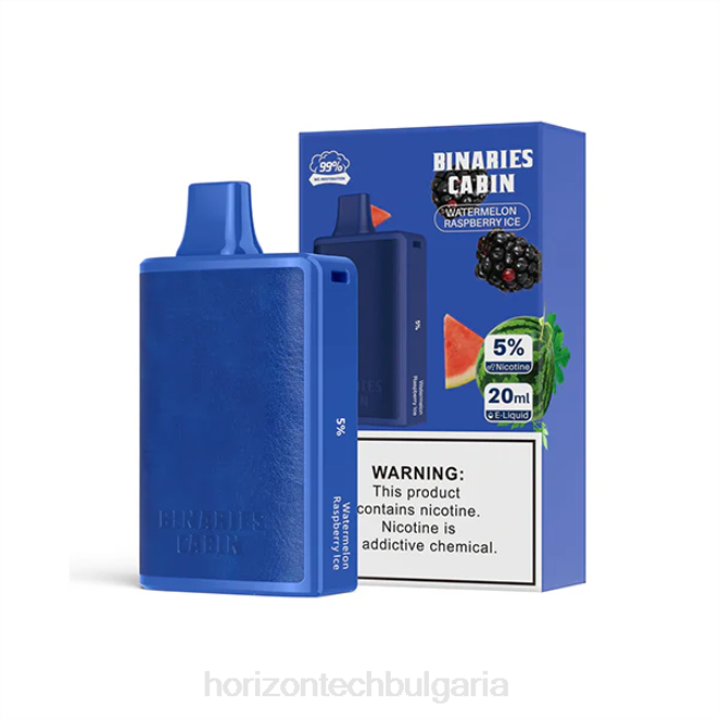HorizonTech Binaries Cabin за еднократна употреба 20мл диня малинов лед P4F871 Horizontech Bulgaria