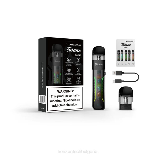 HorizonTech Talons стартов пакет класическо черно P4F821 Horizontech Bulgaria
